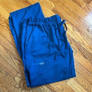 Cherokee scrub pants- Caribbean blue